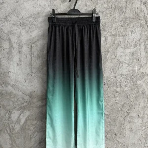 Casablanca Silk-Feel Printed Pants