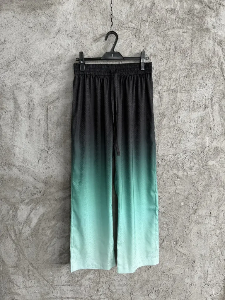 Casablanca 2026SS Silk Printed Pants #0224