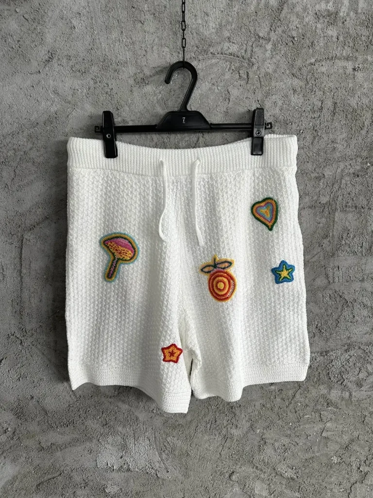 Casablanca 2025SS Cotton Printed Knit Shorts #0246