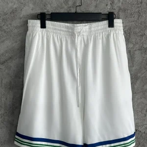 Casablanca Silk-Feel Printed Shorts