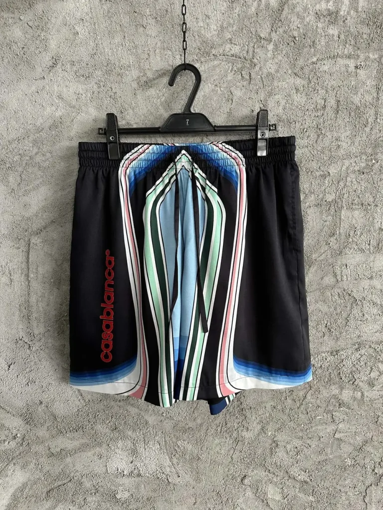 Casablanca 2025SS Silk Printed Shorts #0251