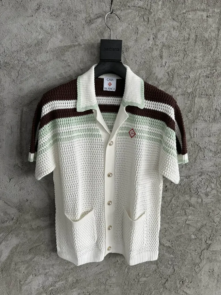 Casablanca 2025SS Cotton Knit Knit Shirt #0256