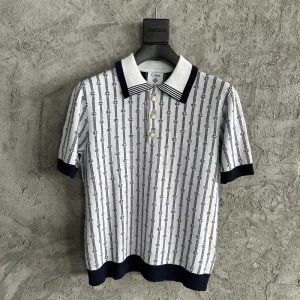 Casablanca Cotton-Feel Knit Shirt