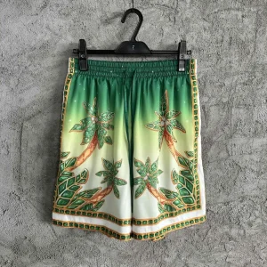 Casablanca Silk-Feel Printed Shorts