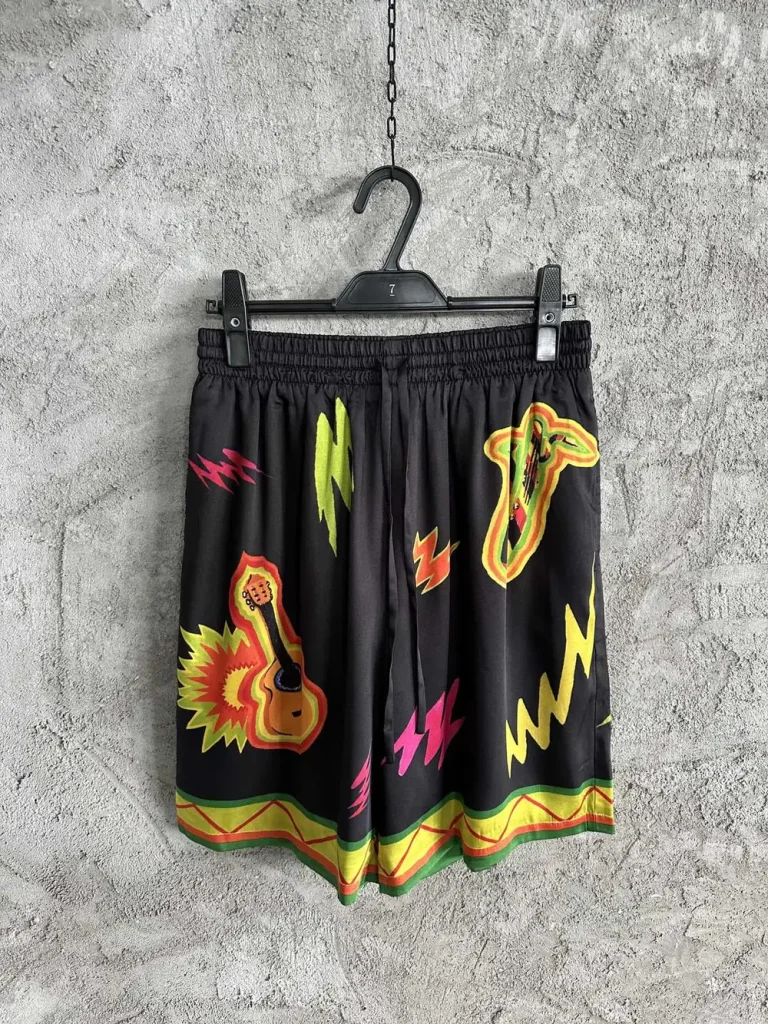 Casablanca 2024SS Silk Printed Shorts #0290