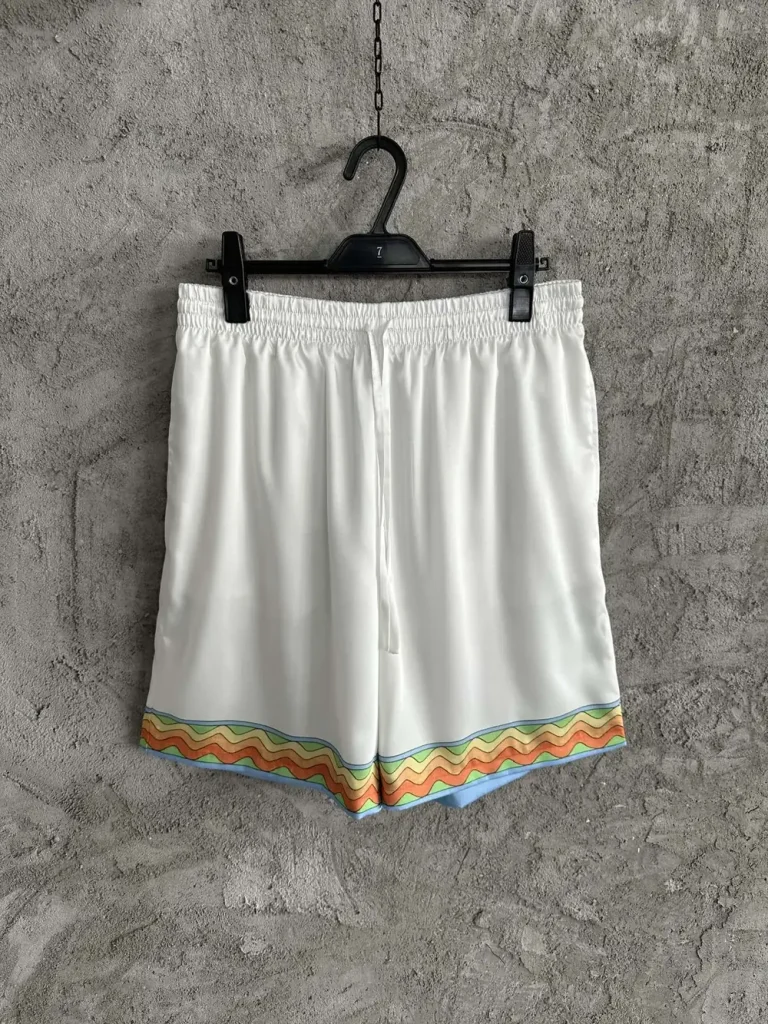 Casablanca 2025SS Silk Printed Shorts #0293