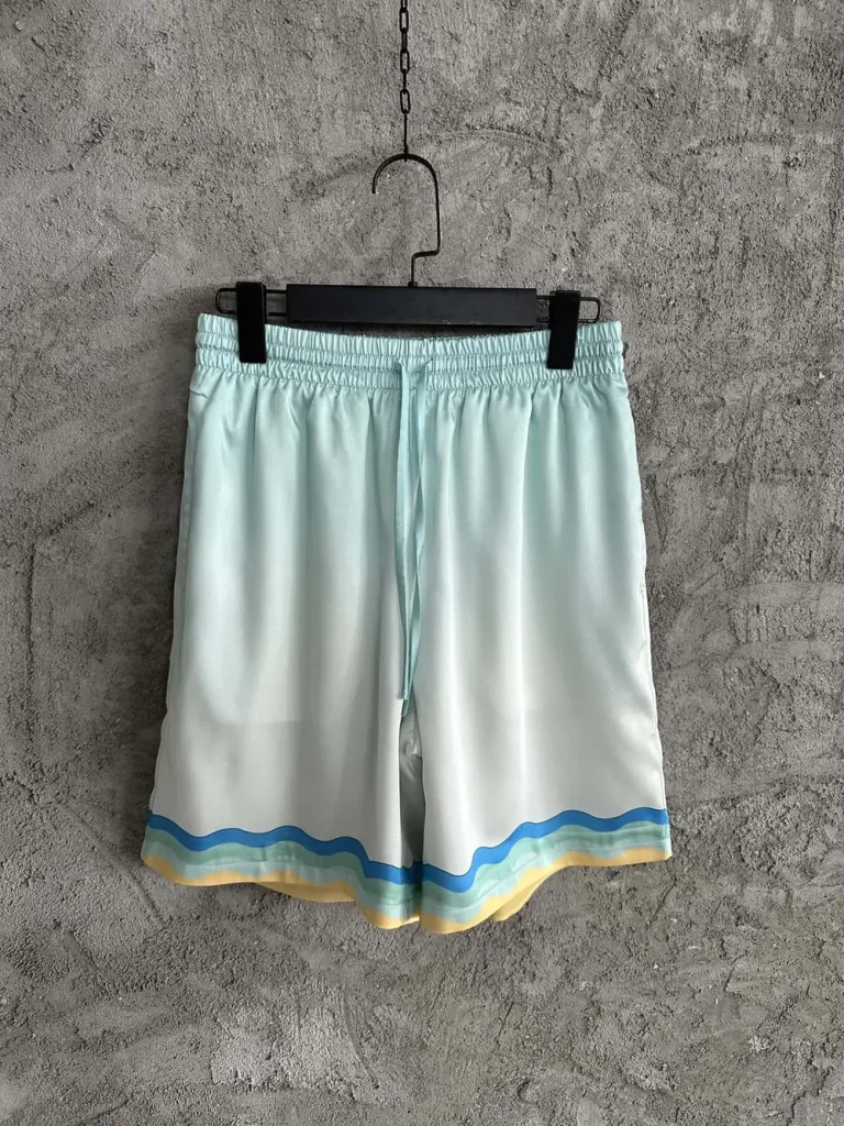 Casablanca 2024SS Silk Printed Shorts #0302
