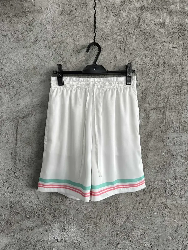 Casablanca 2025SS Silk Printed Shorts #0303