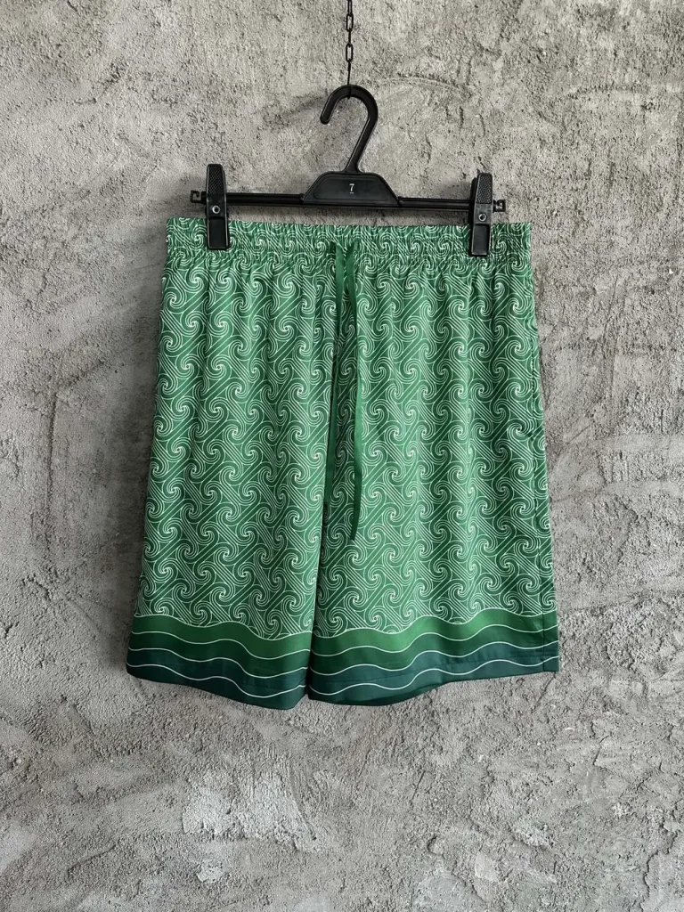 Casablanca 2024SS Silk Printed Shorts #0326