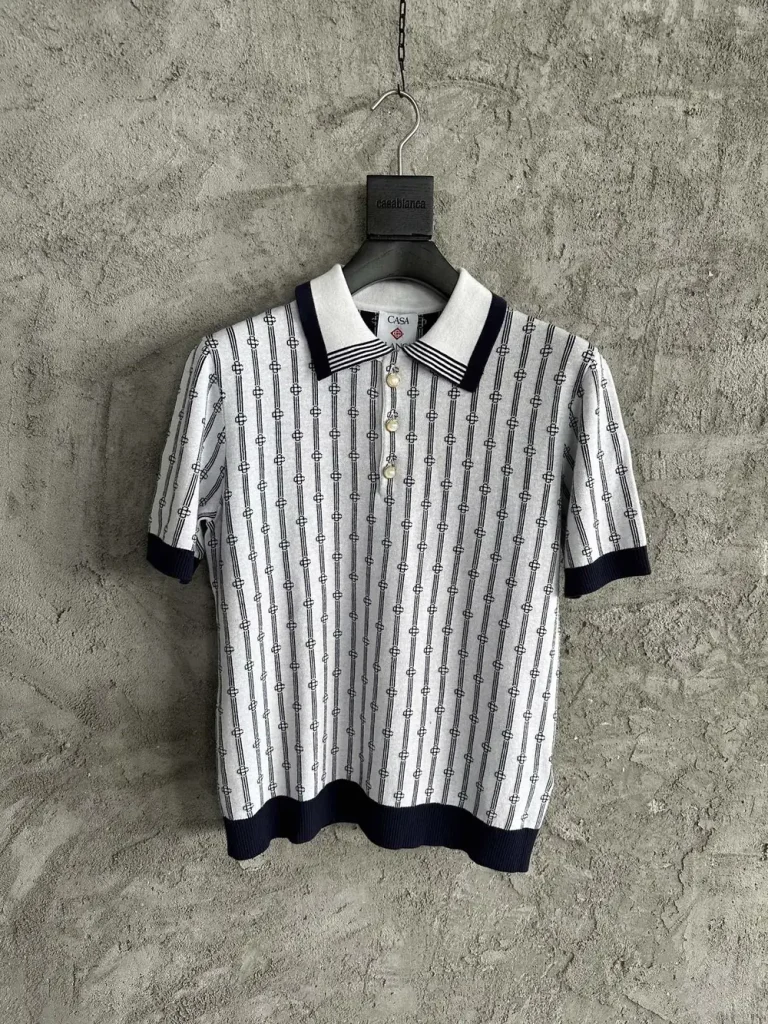 Casablanca 2025SS Cotton Knit Knit Shirt #0348
