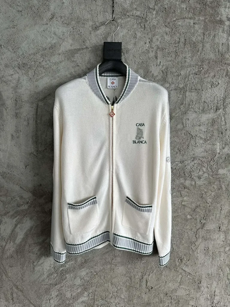 Casablanca 2025SS Wool Printed Knit Shirt #0350
