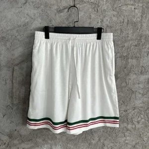 Casablanca Silk-Feel Printed Shorts