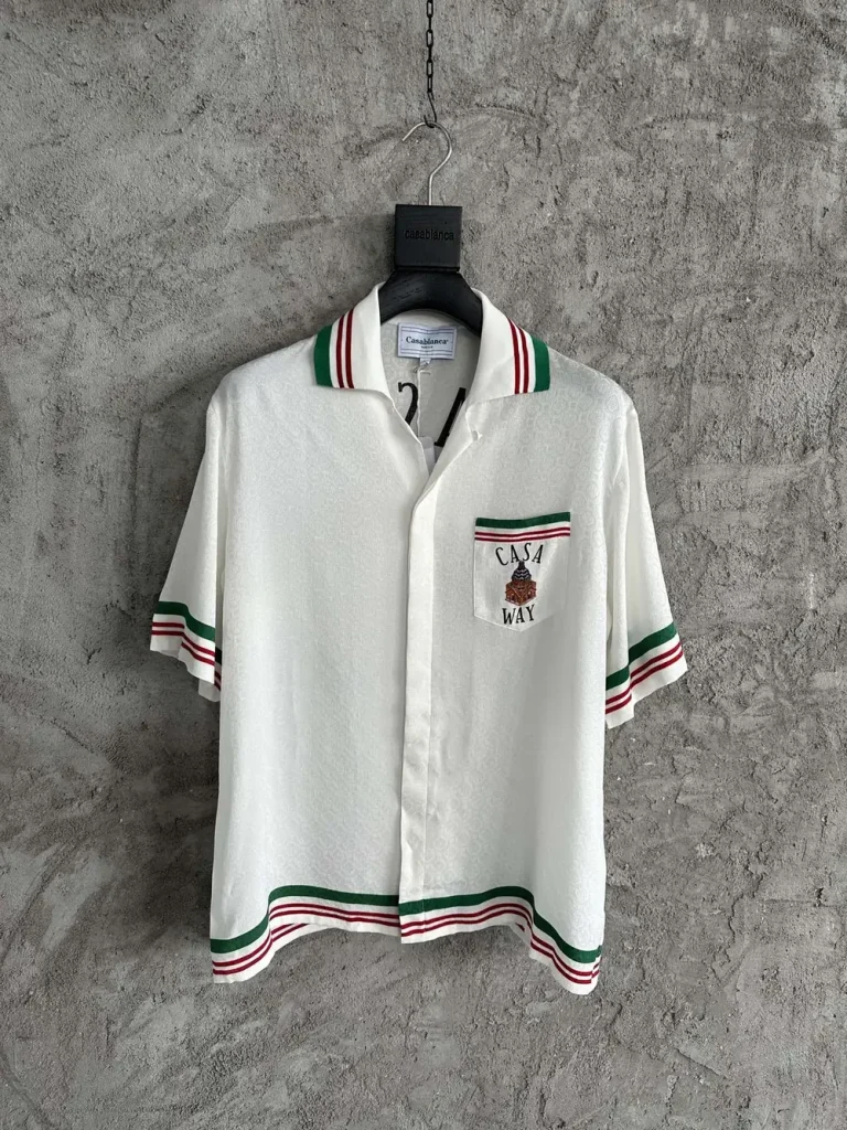 Casablanca 2024SS Silk Printed Knit Shirt #0371