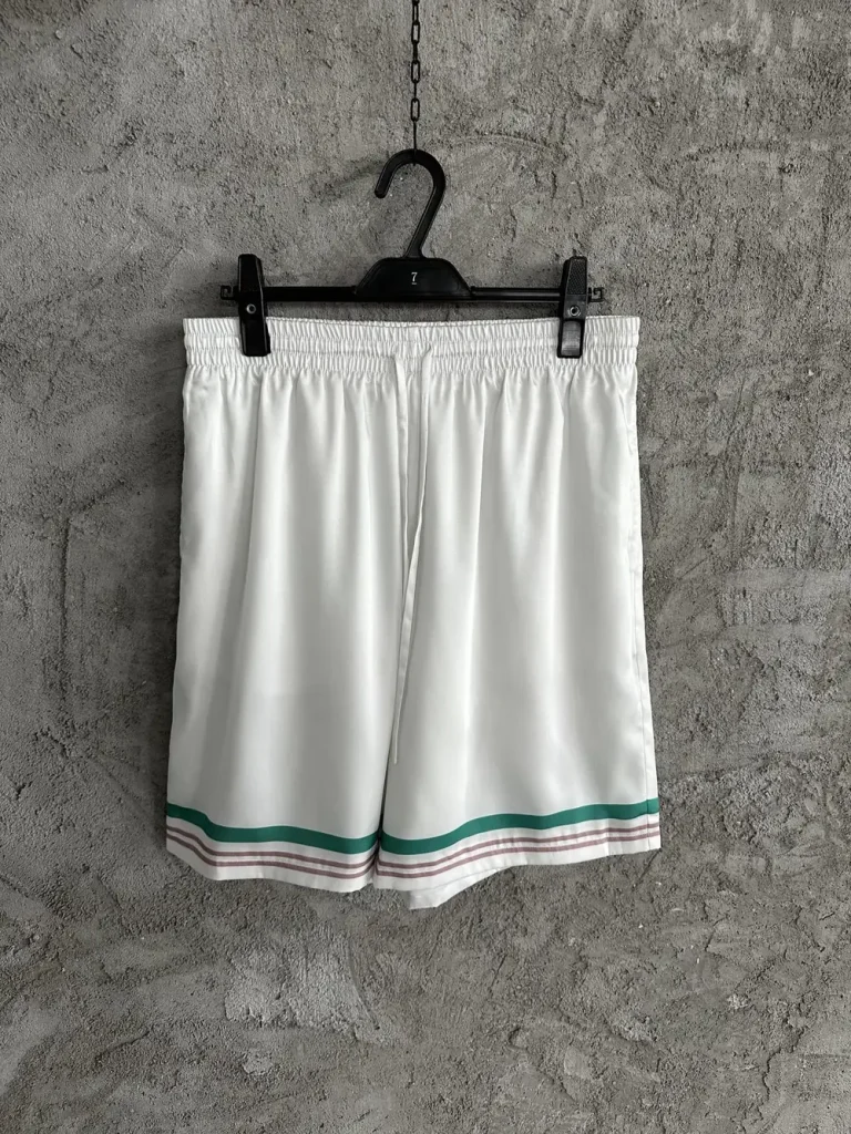Casablanca 2025SS Silk Printed Shorts #0046