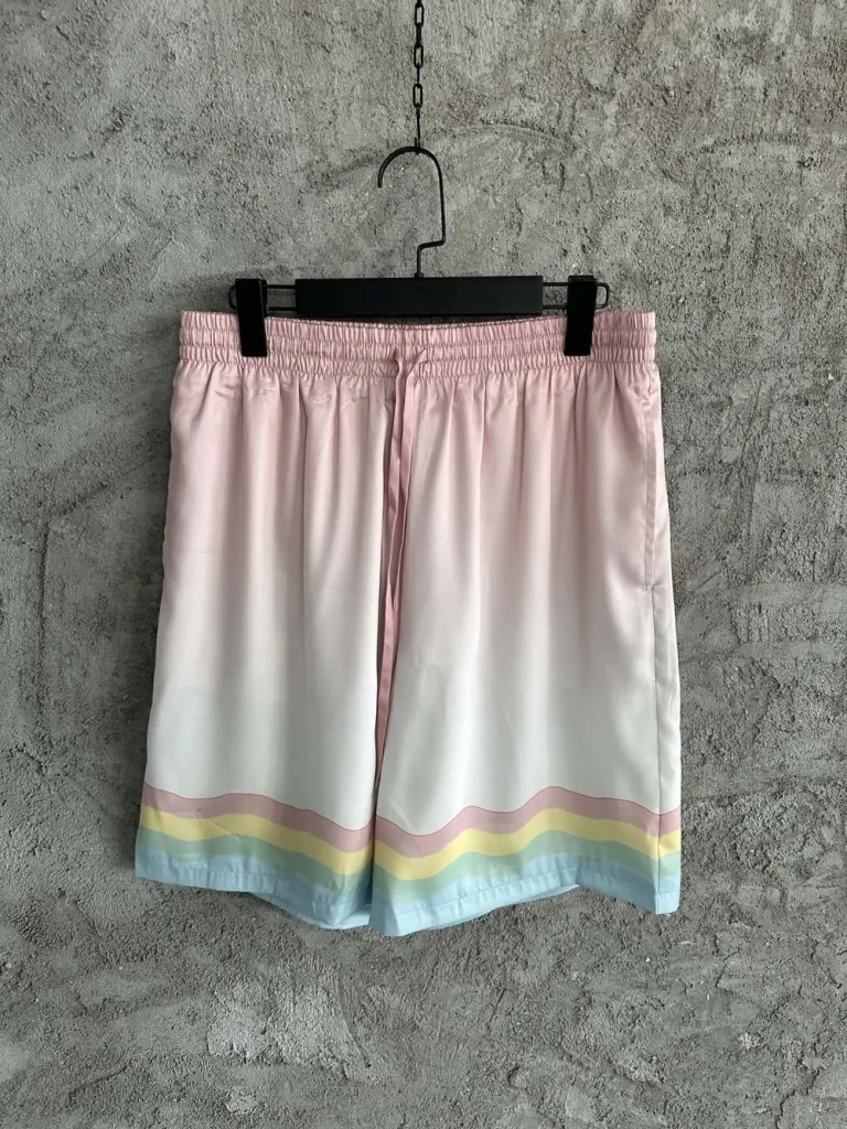 Casablanca 2024SS Silk Printed Shorts #0406