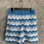 Cotton-Feel Textured Knit Shorts