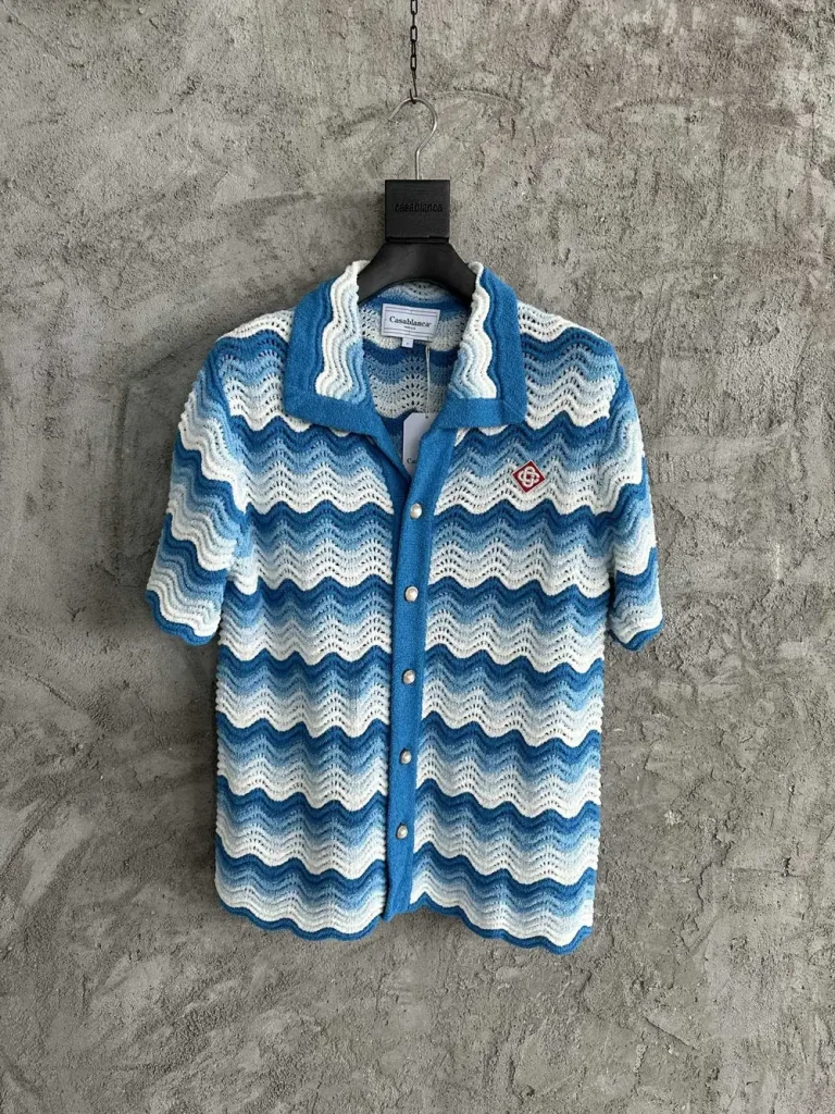 Casablanca 2023SS Cotton Knit Knit Shirt #0412