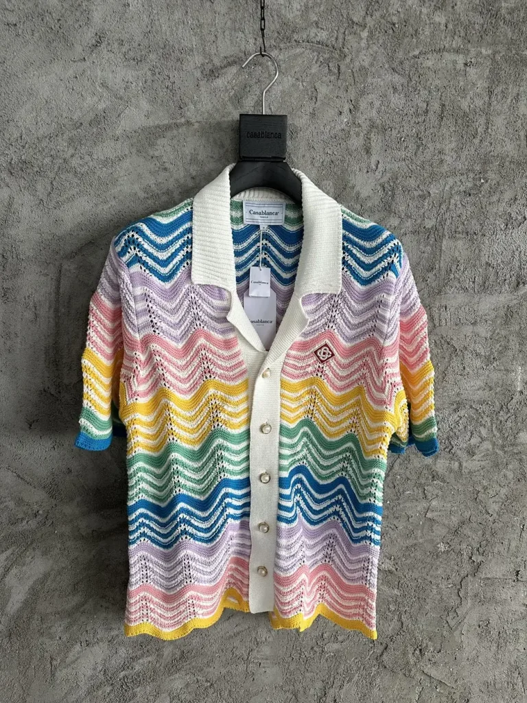 Casablanca 2024SS Cotton Knit Knit Shirt #0419