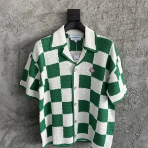 Casablanca Cotton-Feel Knit Shirt