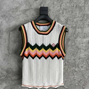 Casablanca Cotton-Feel Pullover Sweater