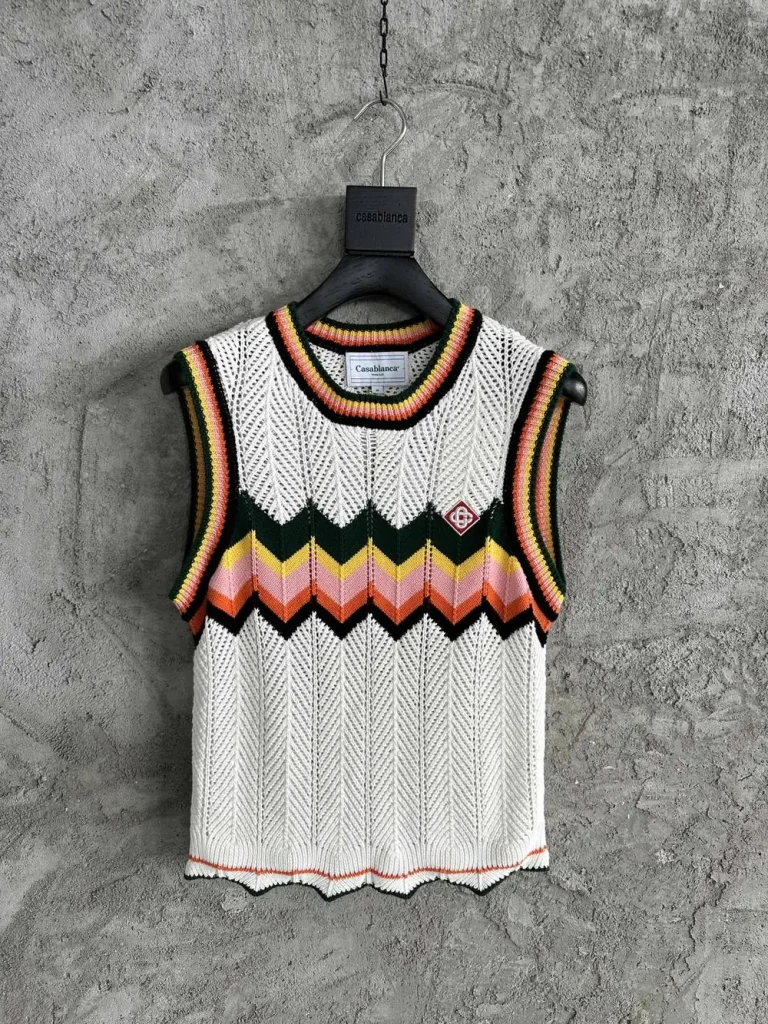 Casablanca 2024SS Cotton Pullover Sweater #0422