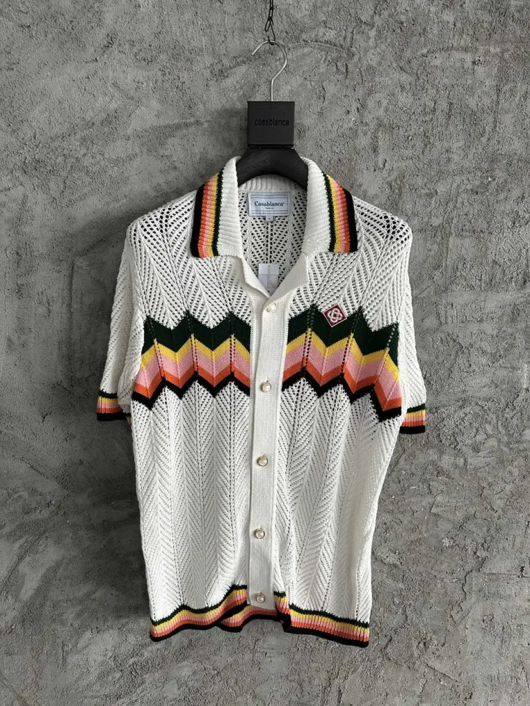 Casablanca 2024SS Cotton Knit Shirt #0424