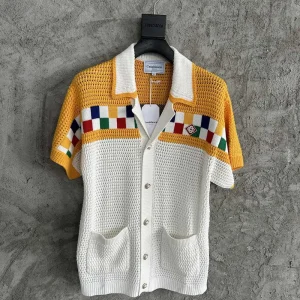 Casablanca Cotton-Feel Knit Shirt