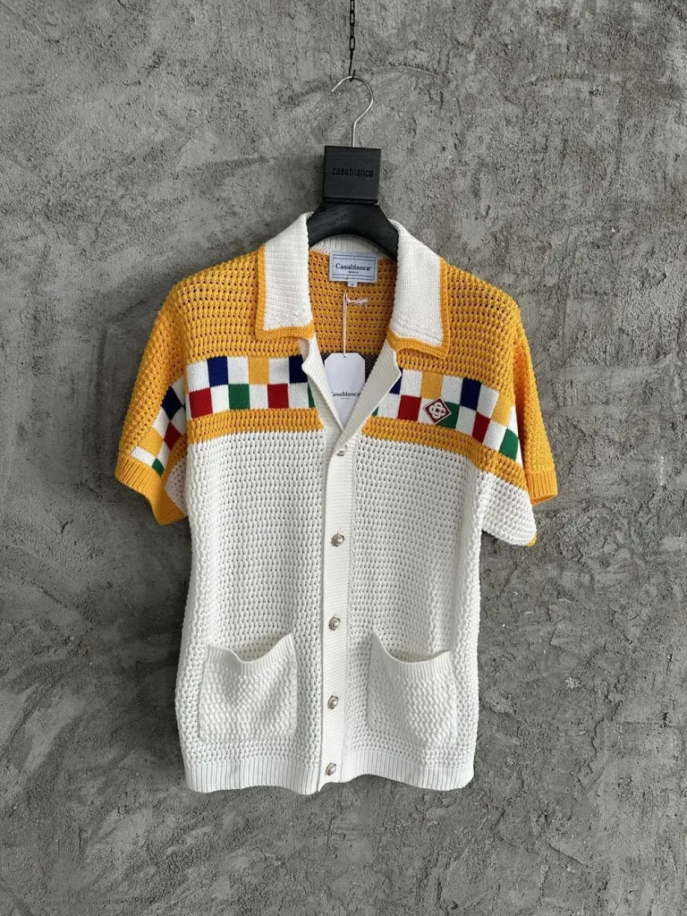 Casablanca 2023SS Cotton Knit Knit Shirt #0430