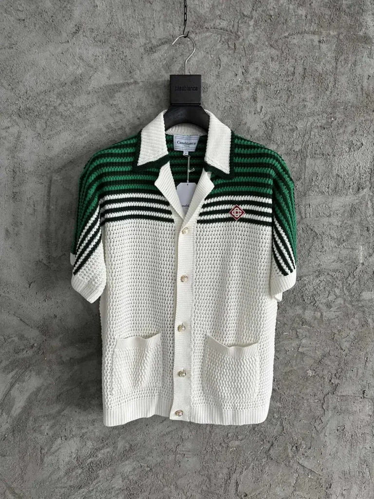 Casablanca 2023SS Cotton Knit Knit Shirt #0432