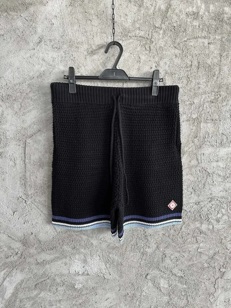 Casablanca 2025SS Cotton Embroidered Knit Shirt #0438