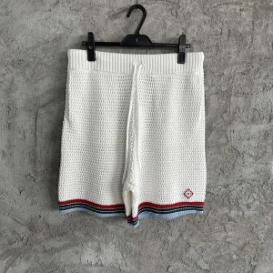 Casablanca Cotton-Feel Embroidered Knit Shirt