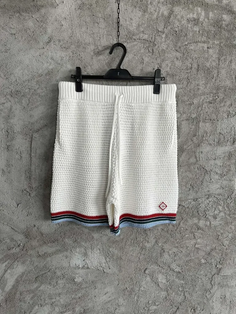 Casablanca 2025SS Cotton Embroidered Knit Shirt #0440