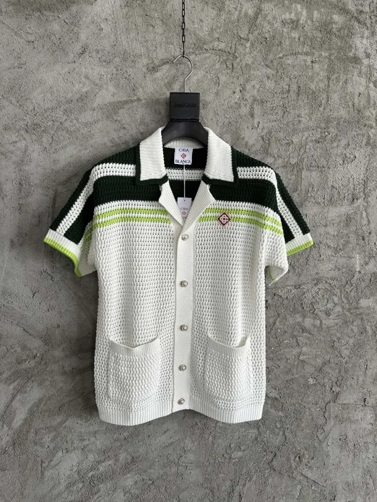 Casablanca 2025SS Cotton Knit Knit Shirt #0445
