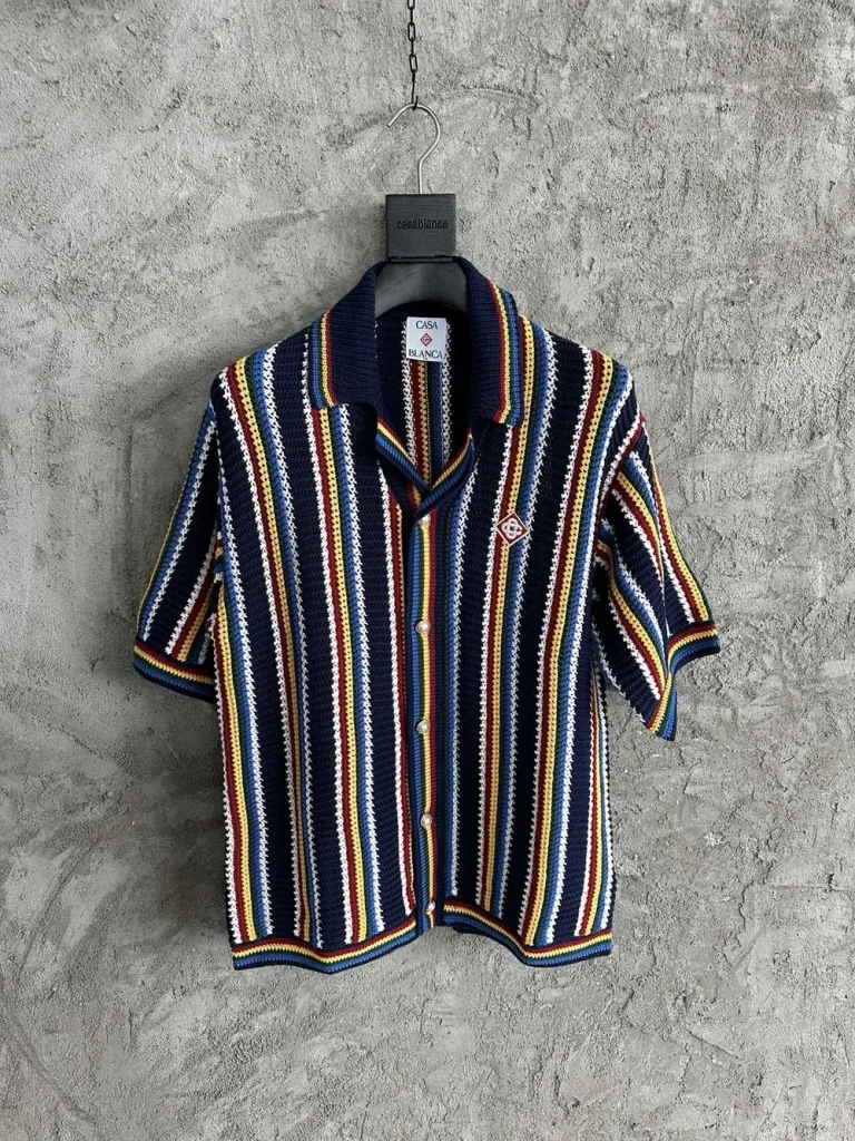 Casablanca 2025SS Cotton Knit Knit Shirt #0446
