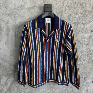 Casablanca Cotton-Feel Knit Shirt