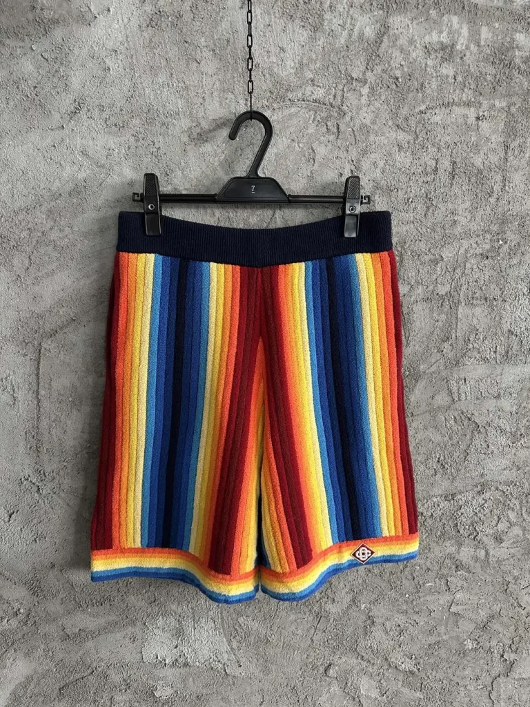 Cotton-Feel Knit Shorts
