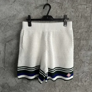 Casablanca Cotton-Feel Knit Shorts