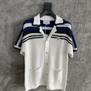 Casablanca Cotton-Feel Knit Shirt