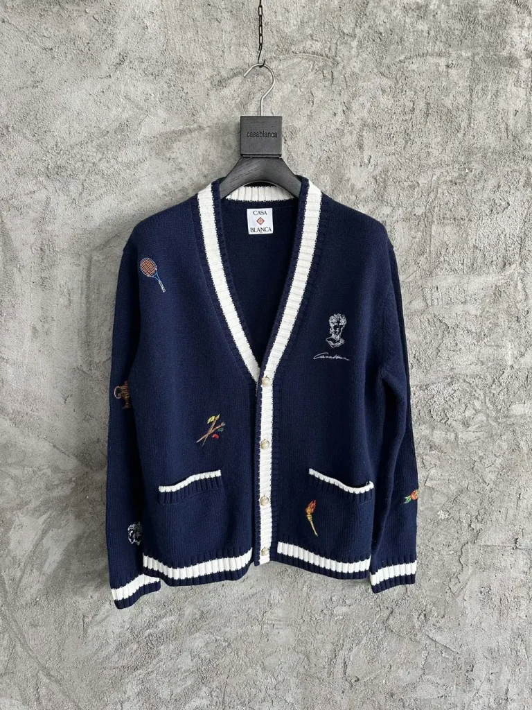 Casablanca 2025SS Wool Embroidered Apparel #0460