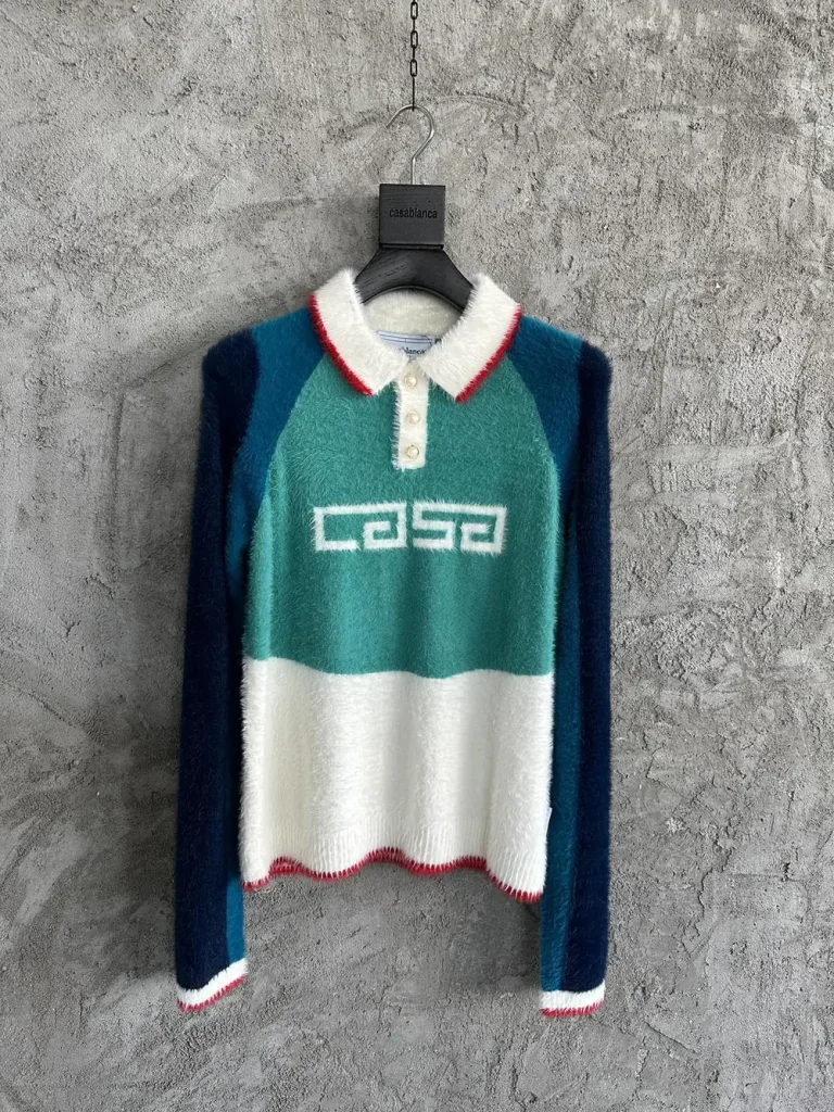 Casablanca 2024SS Plush Knit Knit Shirt #0462
