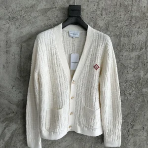Casablanca Wool Printed Knit Shirt