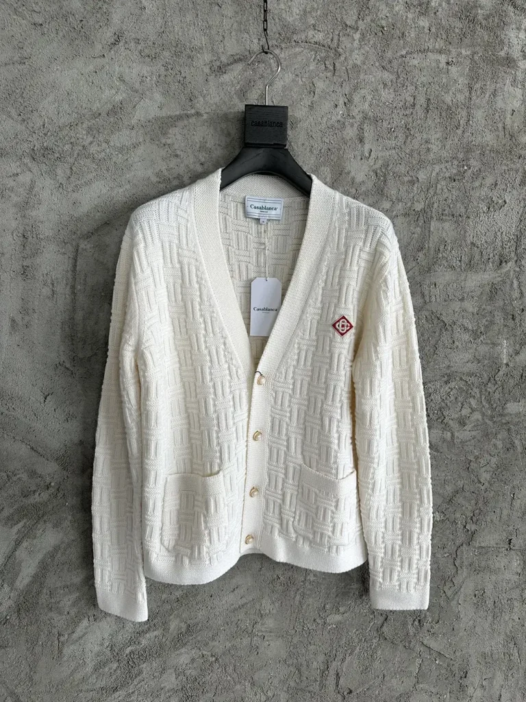 Casablanca 2024SS Wool Printed Knit Shirt #0463