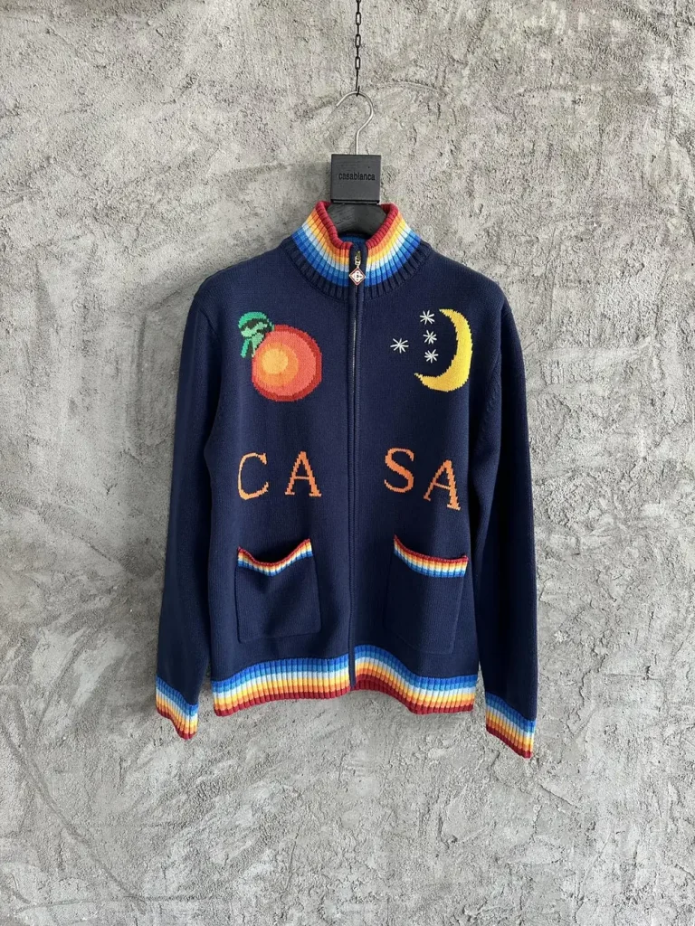 Casablanca 2024SS Cotton Pullover Sweater #0467