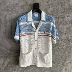 Casablanca Cotton-Feel Knit Shirt
