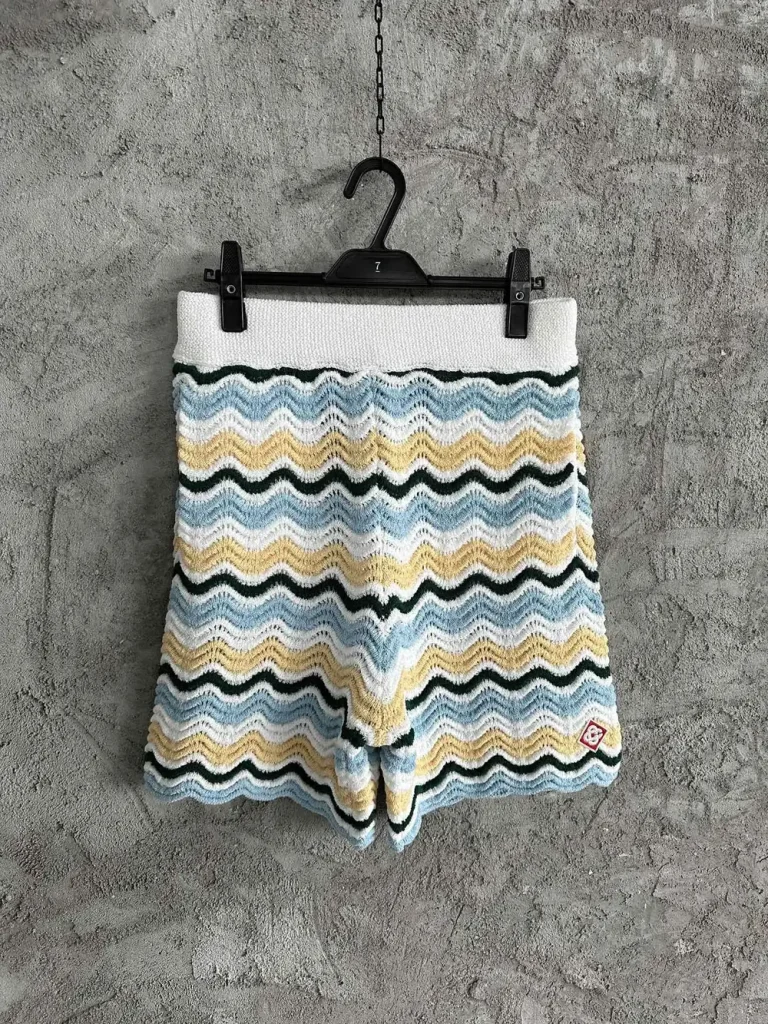 Cotton-Feel Textured Knit Shirt