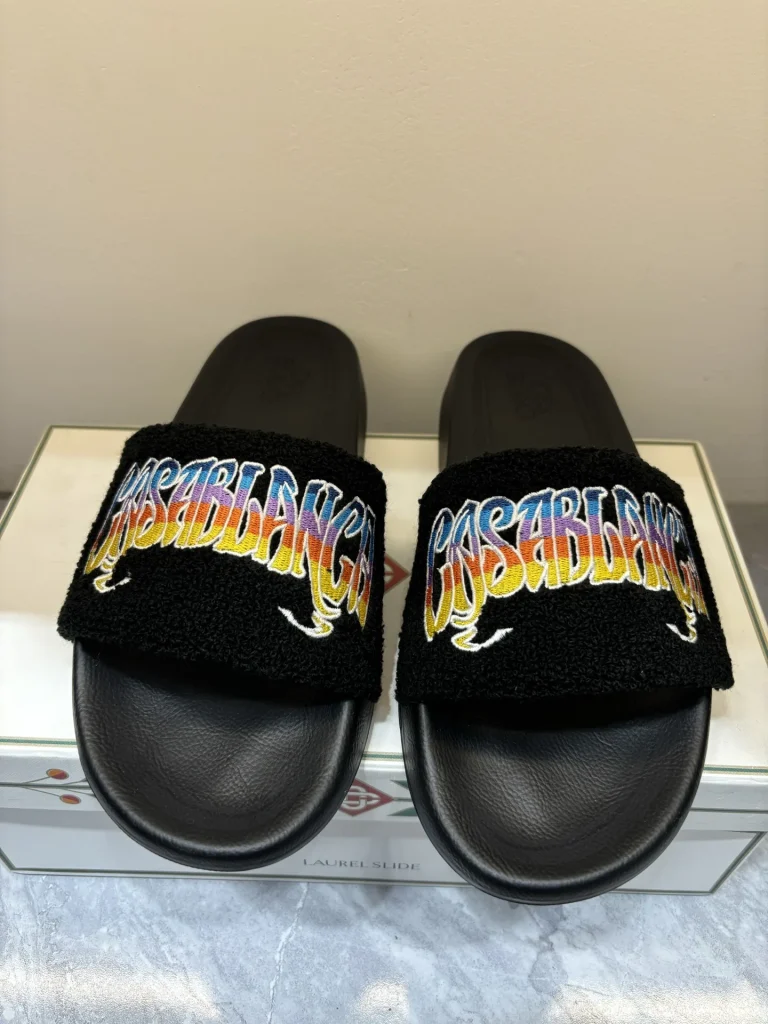 Embroidered Slides 2025