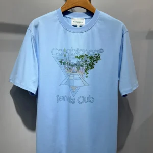 Casablanca Cotton Printed Round Neck T-Shirt