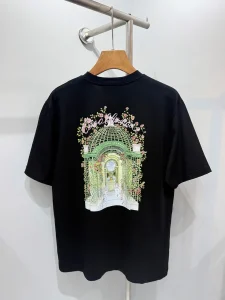 Casablanca Cotton Printed Round Neck T-Shirt #C1001