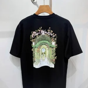 Casablanca Cotton Printed Round Neck T-Shirt #C1001