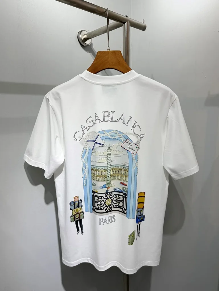 Cotton-Feel Printed T-Shirt